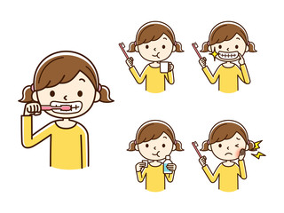 オーラルケア　女の子　セット