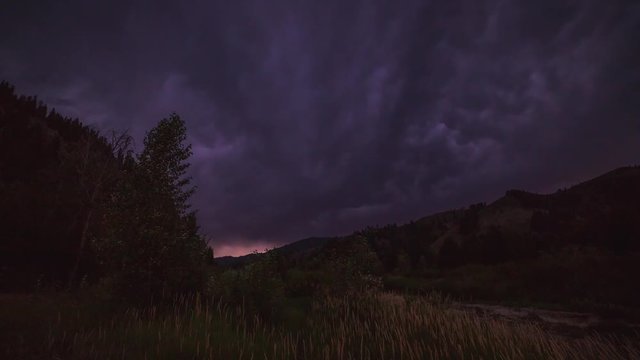 Storm Approaching Timelapse, Time Lapse of Storm, Harsh and Extreme Weather