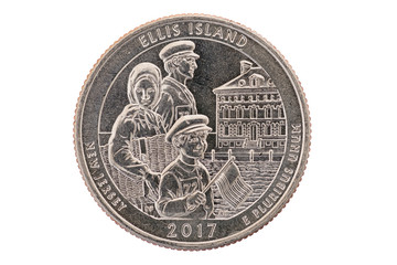 Ellis Island Commemorative Quarter Coin
