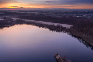 Aerial of Plainsboro New Jersey