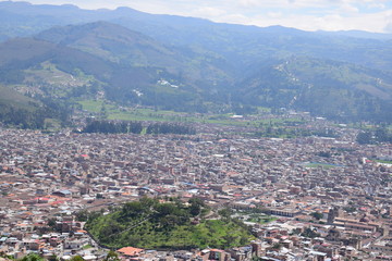 Scenery in Cajamarca