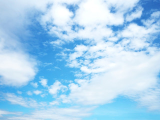 Obraz premium Blue sky and cloud