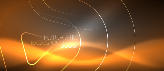 Vector neon color abstract background