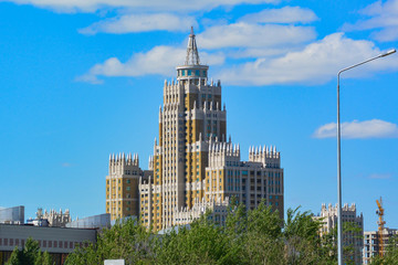 Fototapeta na wymiar Building in Astana