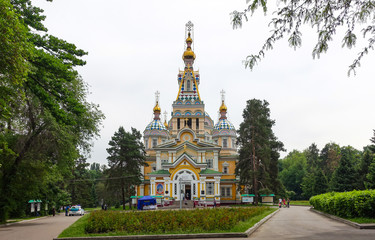 Orthodox church in Almaty