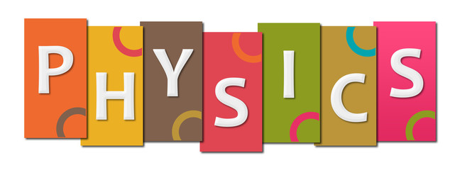 Physics Colorful Stripes Rings 