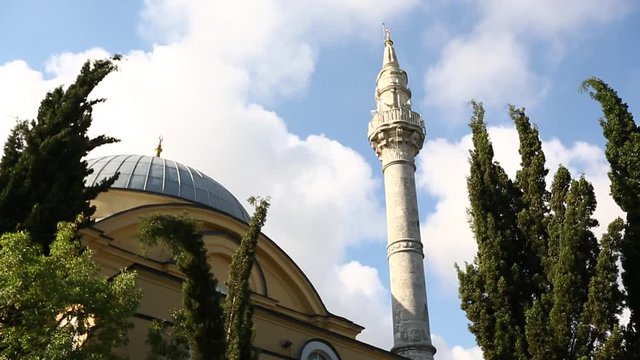 Istanbul Ottoman Altunizade Mosque Timelapse