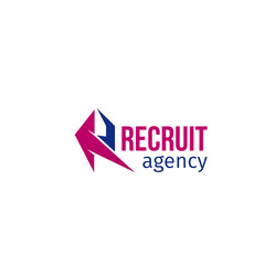 Recruit agency vector icon