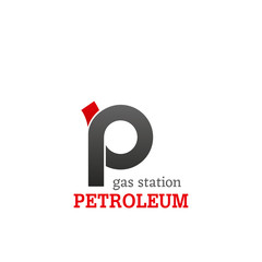 Gas station vector icon