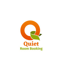 Quiet room booking emblem