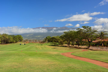 Golf in Maui, Hawaiian Islands