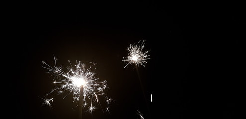 Sparklers, hand-held firework, celebrities, party - Bilder 