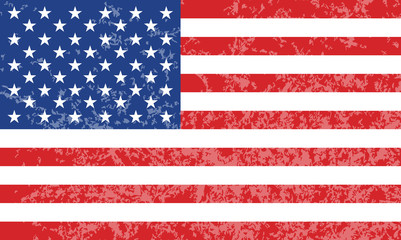 USA flag vintage