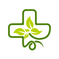 health and leaf logo