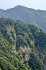 Fototapeta na wymiar 蛭ヶ岳から望む塔ノ岳