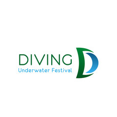Diving underwater festival