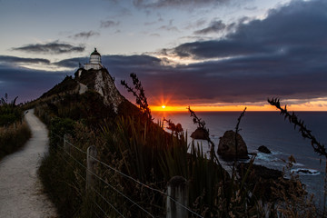 A Beautiful and Stunning New Zealand Landscape - Nugget Point, New Zealand