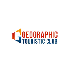 Geaographic touristic club emblem