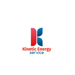 Kinetic energy service sign
