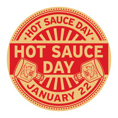 Hot Sauce Day,  January 22