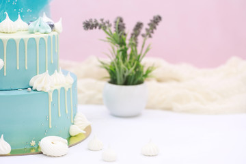 Confectionery flavored cakes for a holiday