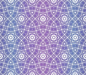 Hipster Geometric Seamless Pattern. Vector Illustration. For Fabric, Textile, Colored Print