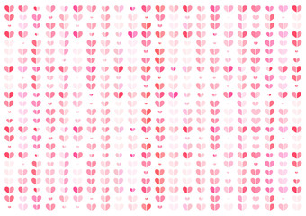 Heart, pink abstract background vector illustration, Valentines concept