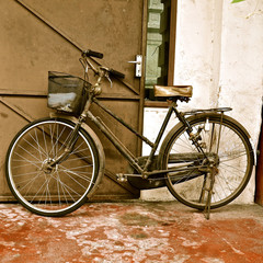 Naklejka na ściany i meble Traditional vintage bike
