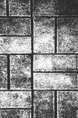 Distress old brick wall texture.