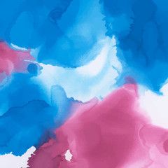 Colorful ink watercolor textured background