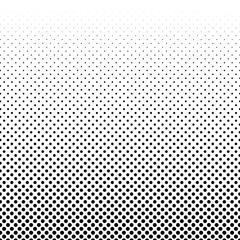 Black and white halftone background vector