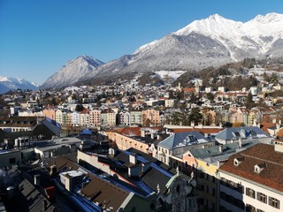 Innsbruck Panorama von oben