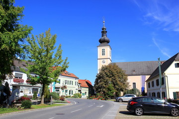 Steiermark: Die Kirche von Mooskirchen