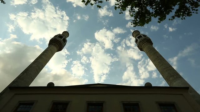 Istanbul Ottoman Grand Kasimpasa Mosque Timelapse