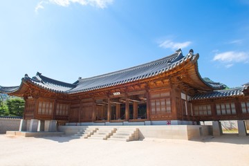 한국의 세계 문화 유산 동양 건축물 백그라운드 사진