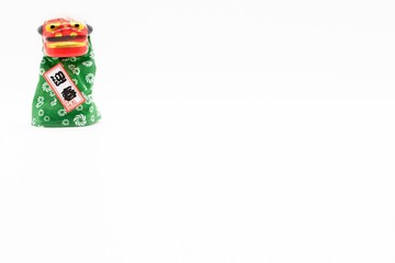 年賀状　獅子舞