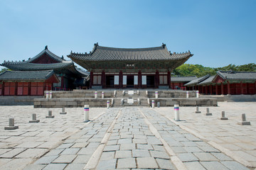 한국의 세계 문화 유산 동양 건축물 백그라운드 사진