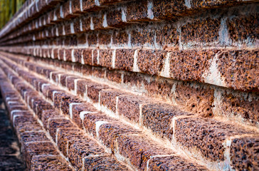 Old brick wall background and texture.