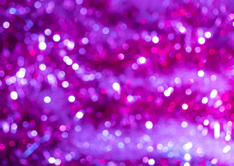 Abstract purple background with bokeh