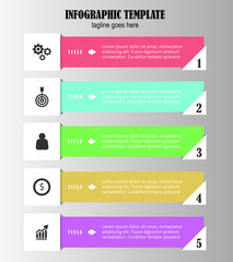 infographic template design