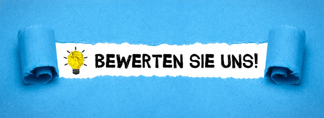 Bewerten Sie uns!