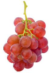 grapes isolated on white background