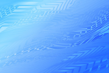 Abstract background of gradient blue stripes.