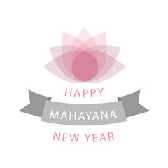 Happy Mahayana new year- Buddhist New Year greetings