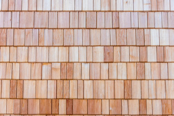 Wooden shingles