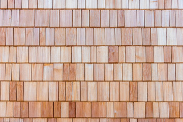Wooden shingles