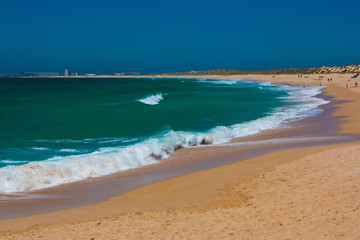 Beach and sea in Portugal