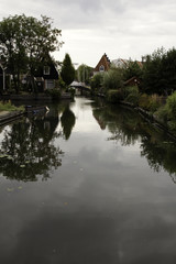 Old canal of the city of Ghent