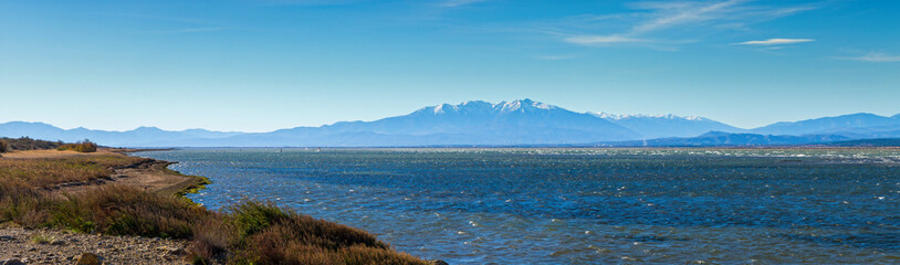  Mont Canigou,Occitanie depuis Leucate.