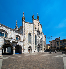 Fototapeta na wymiar Italy, Lombardy, Lake Como, Lake Como, Province of Como, Como, Cathedral of Santa Maria Maggiore